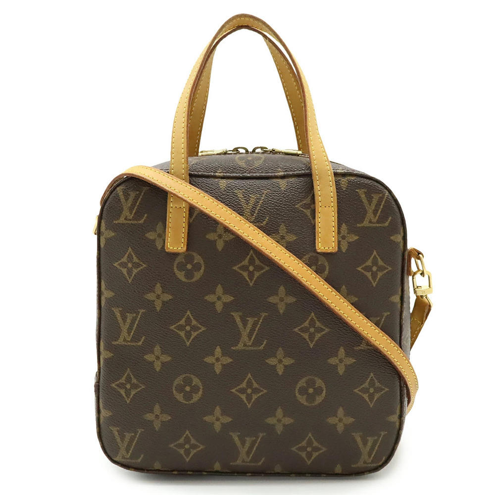 LOUIS VUITTON Monogram Spontini Handbag Shoulder Crossbody